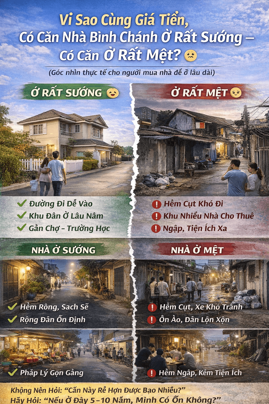 Vi sao co những căn nhà bình chánh ở rất sướng