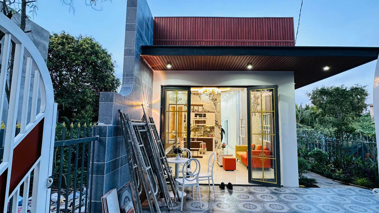 Nhà Bình Chánh Sổ Hồng Giá Tốt – Villa Sân Vườn Hiếm – Diện Tích 205m²