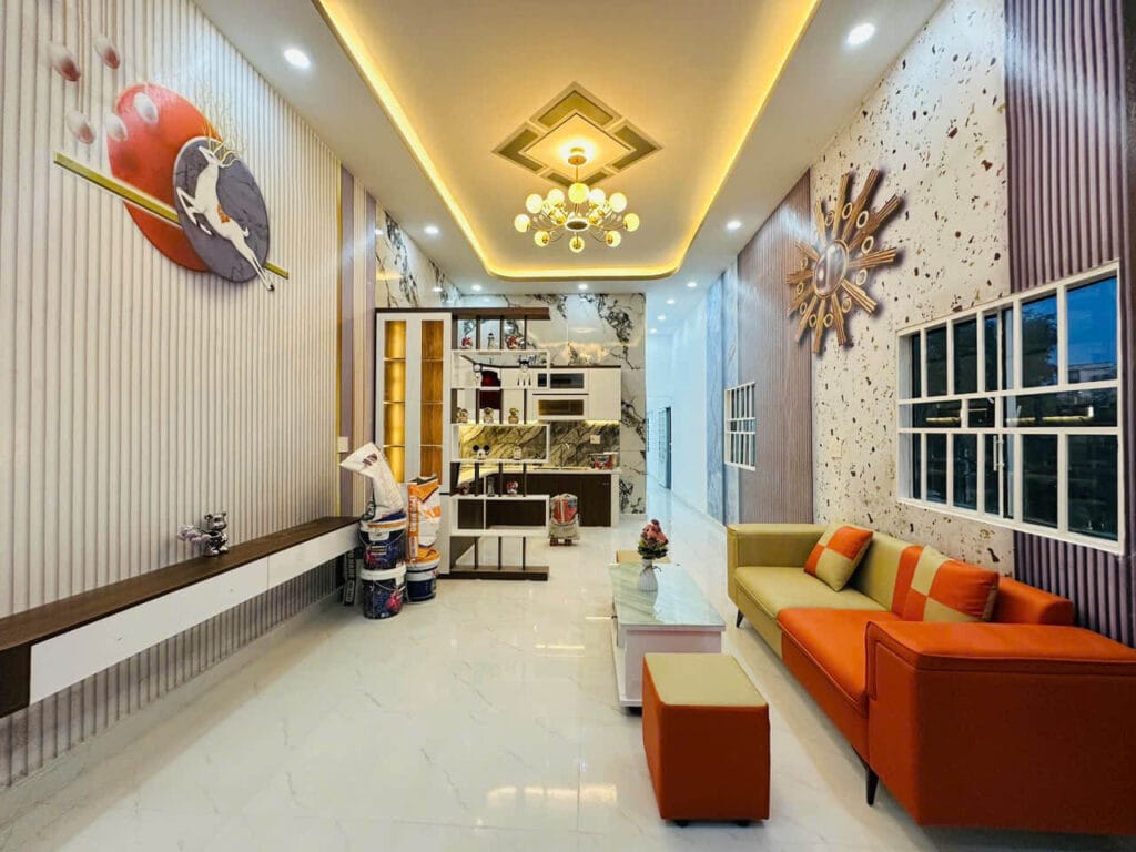 Nhà Bình Chánh Sổ Hồng Giá Tốt – Villa Sân Vườn Hiếm – Diện Tích 205m²