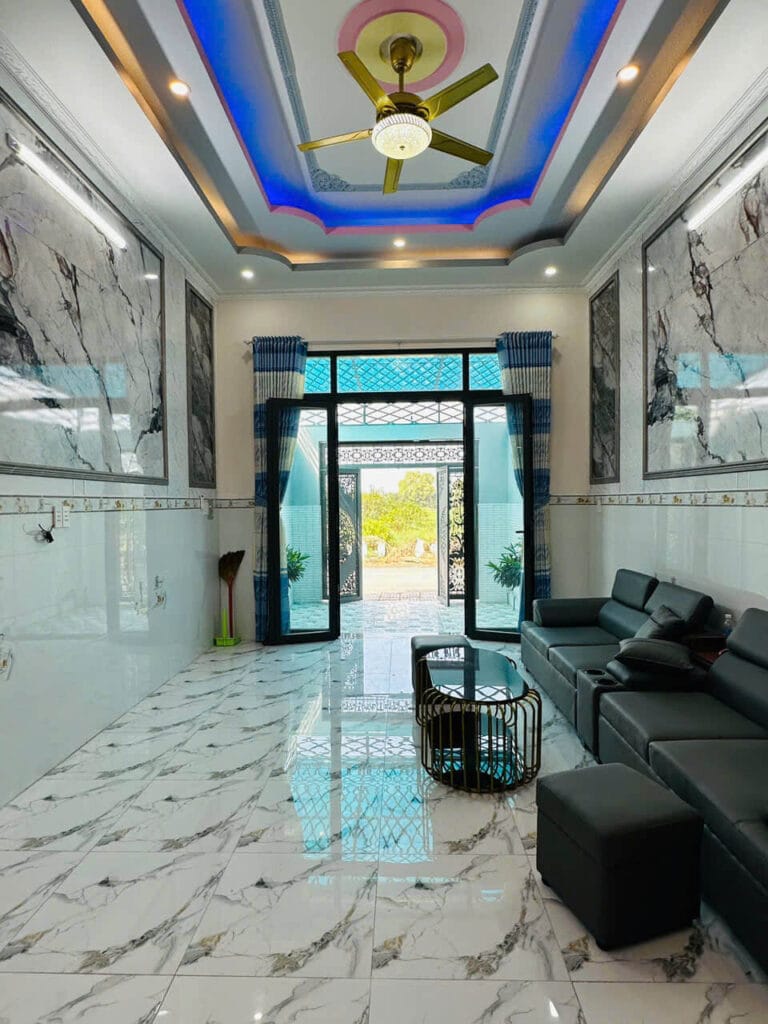 nhà bán Bình Chánh nhà ngã 4 Phước Lý Long An mua bán nhà 4PN 3WC nhà gần Bình Chánh nhà đường nhựa xe hơi